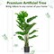 Costway 5FT Artificial Tree Faux Monstera Deliciosa Plant for Home Indoor & Outdoor